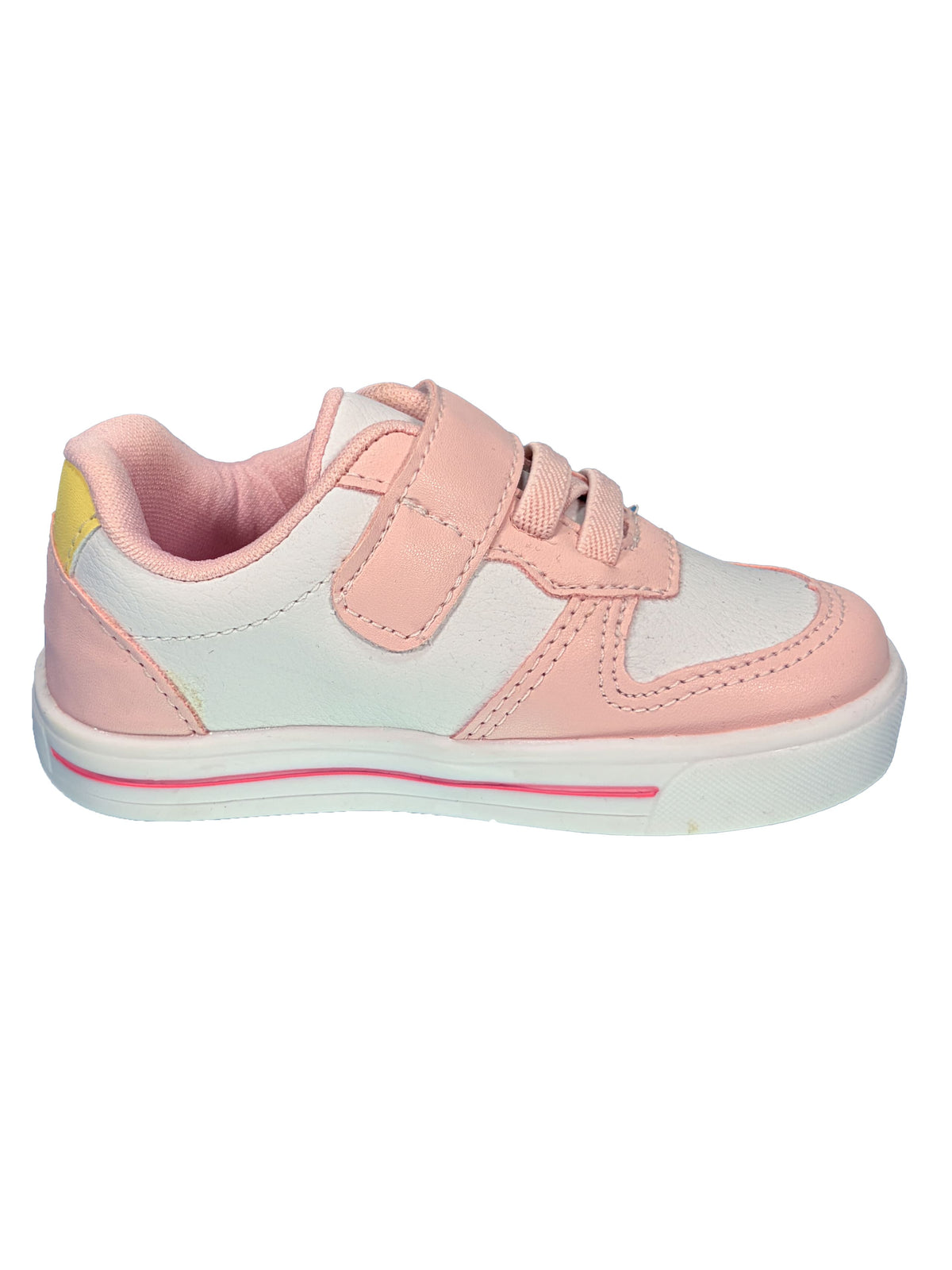 Zapato Blanco con Rosa