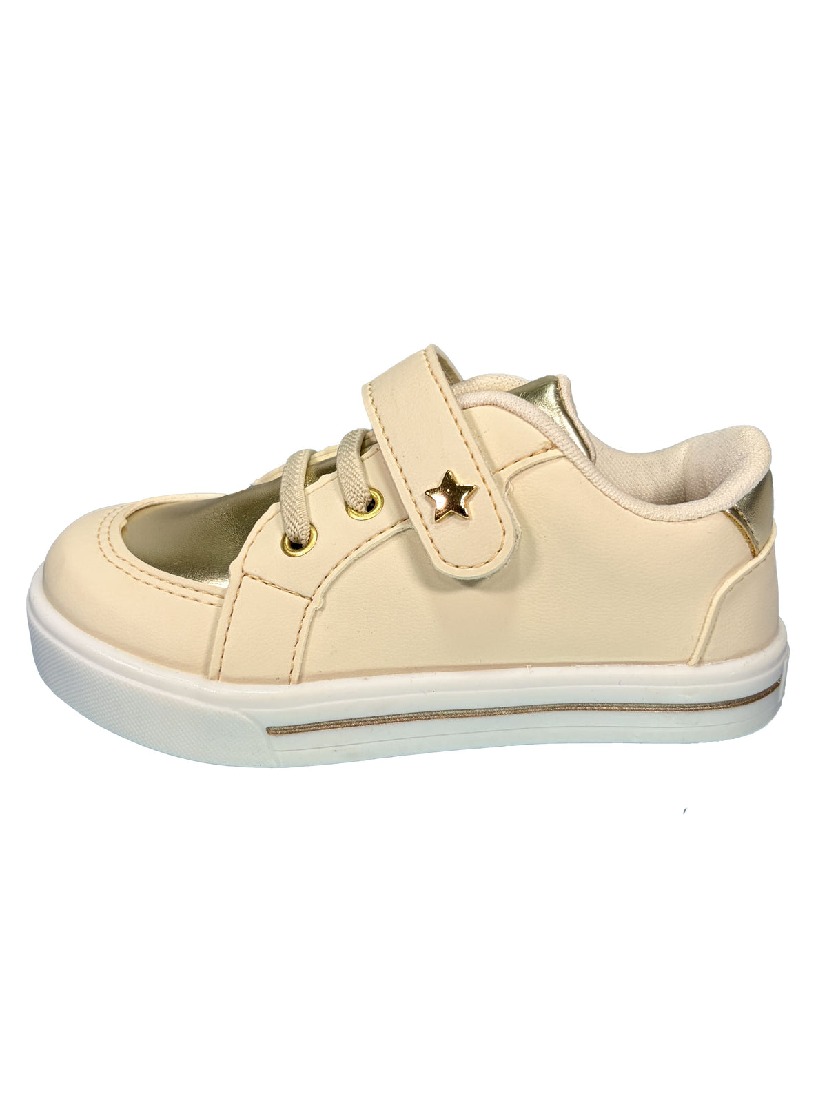 Zapato Dorado Brillos
