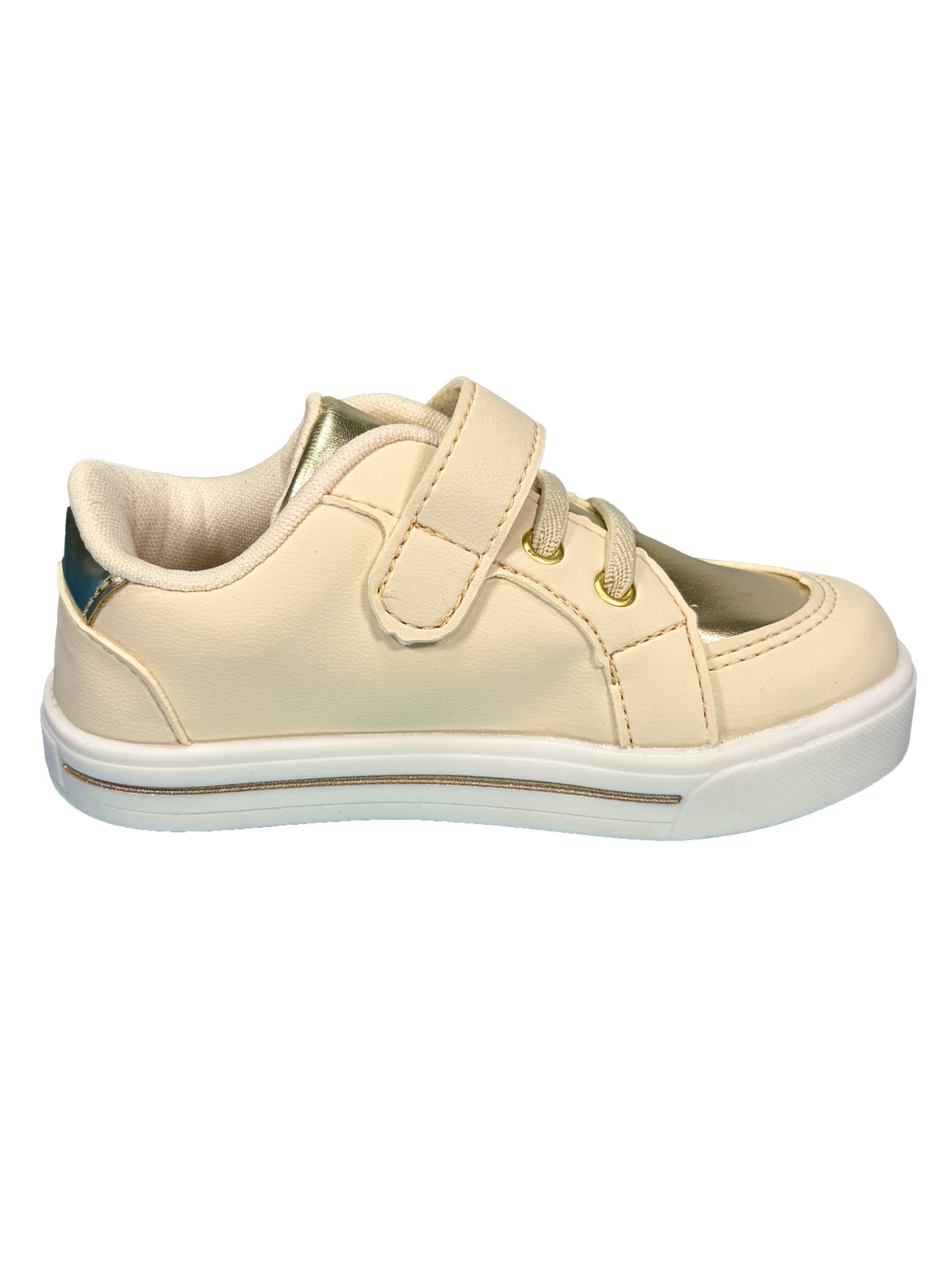 Zapato Dorado Brillos