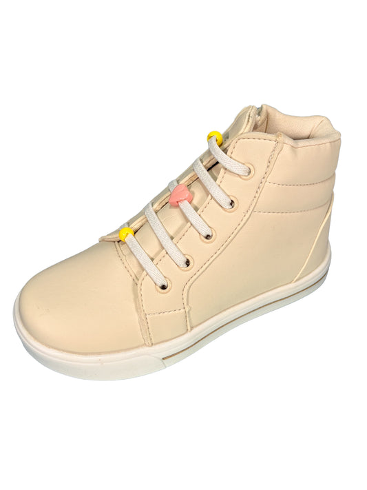 Zapato Botin Beige Pins