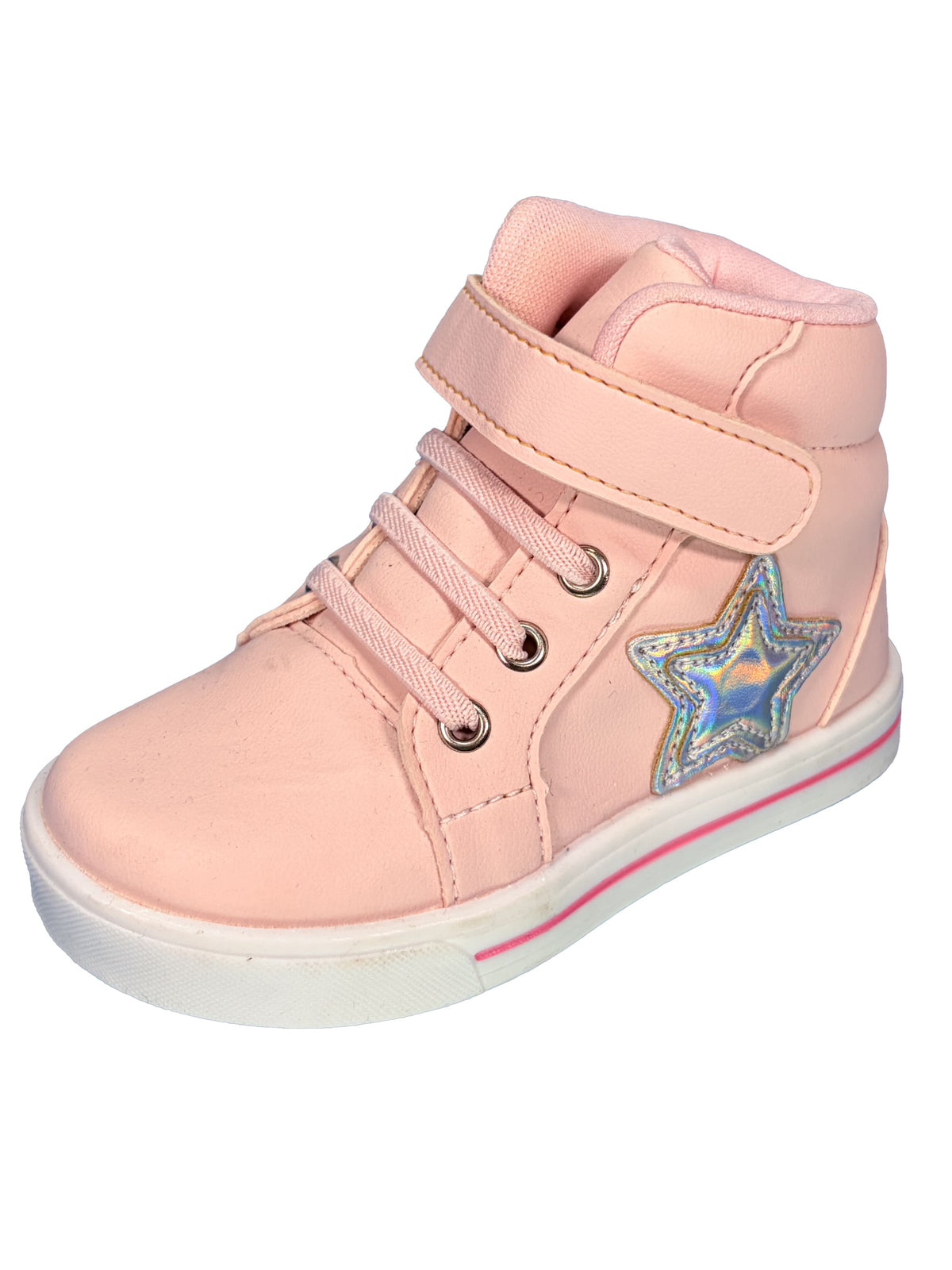 Zapato Botin Rosa Estrella