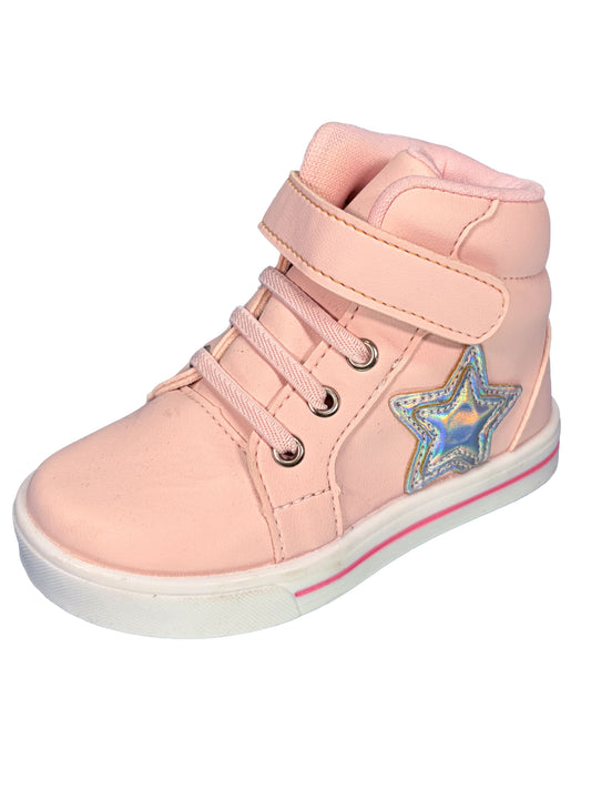 Zapato Botin Rosa Estrella
