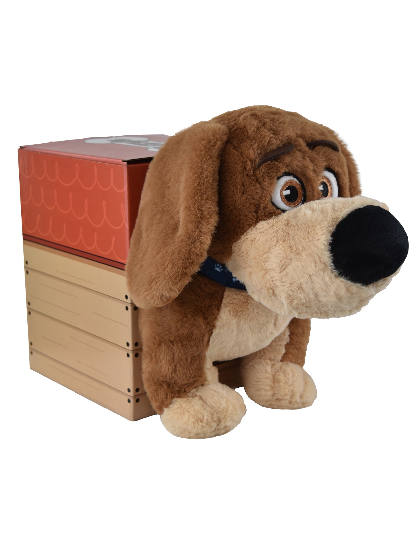 Peluche Labrador Con Casita