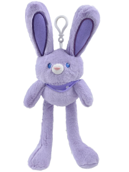 Llavero Conejo Orejas Morado