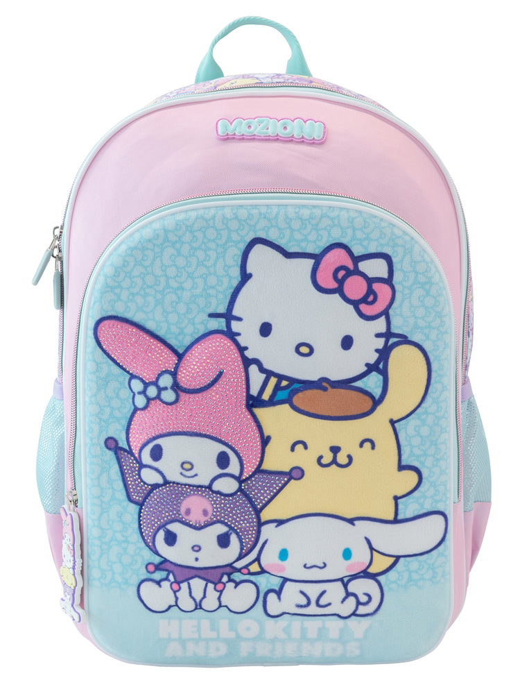 Mochila Hello Kitty Rosa Y Celeste