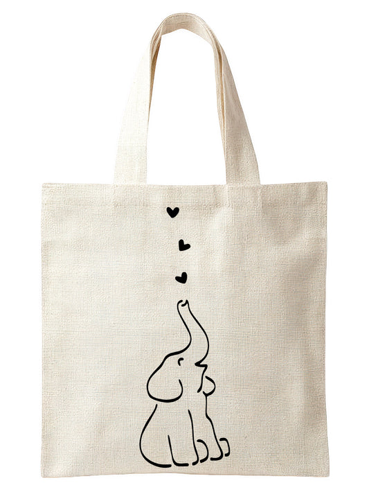 Tote Bag Elefante Minimalist