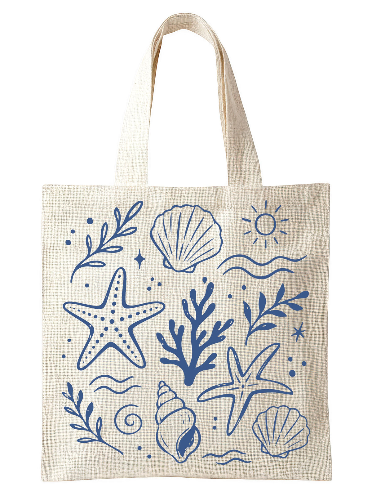 Tote Bag Ocean Figures
