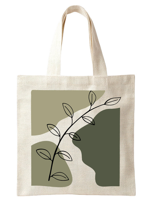 Tote Bag Green Branch