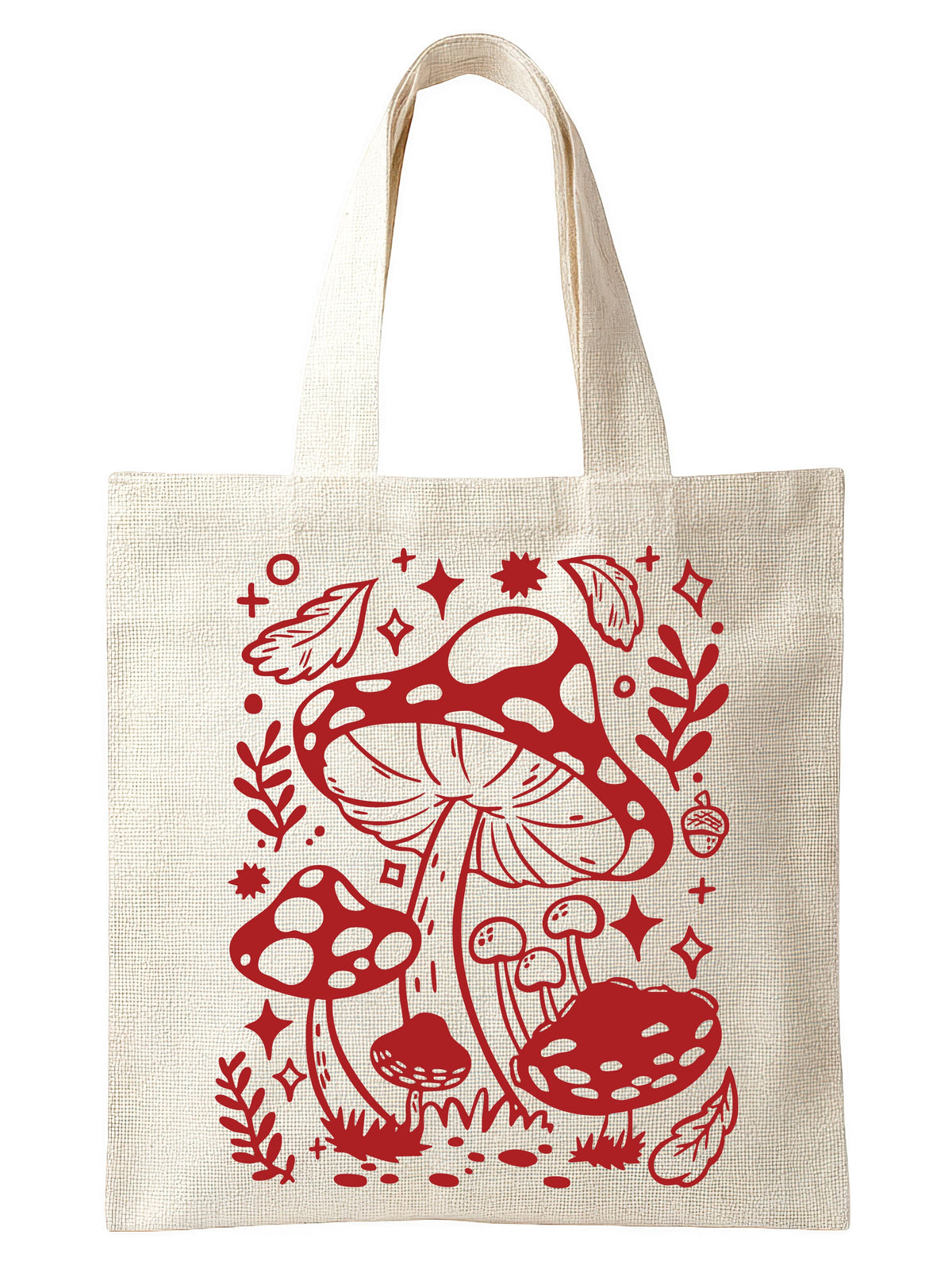 Tote Bag Red Mushrooms