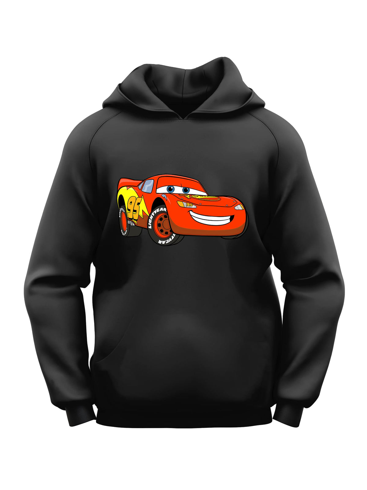 Hoodie Diseño Cars Rayo Mcqueen