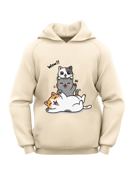 Hoodie Diseño Gatos
