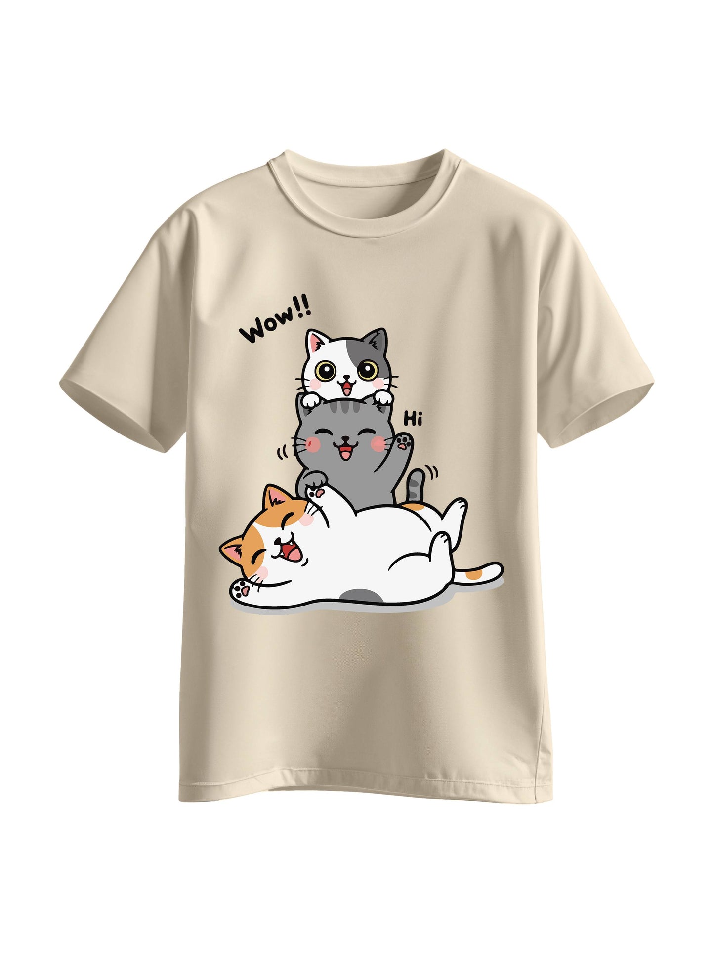 Camiseta Diseño Gatos