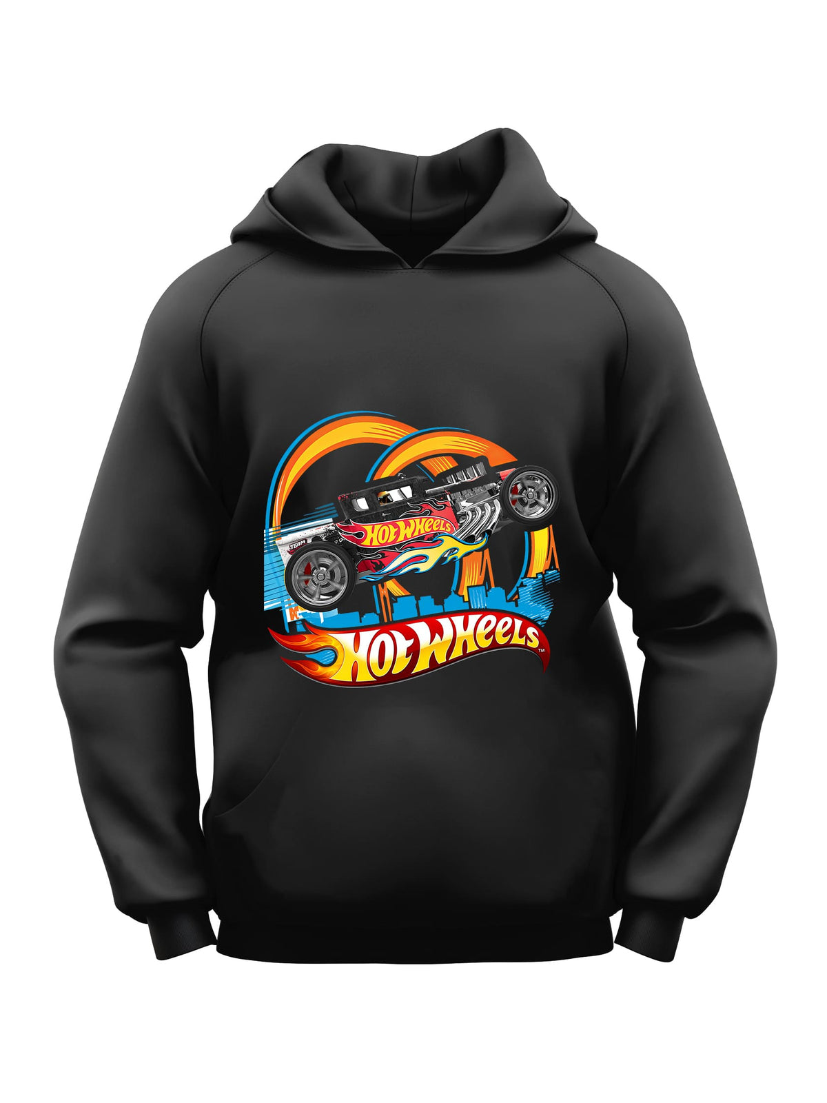 Hoodie Diseño Hot Wheels