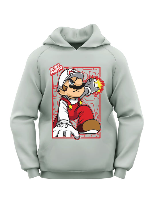 Hoodie Diseño Mario Fuego