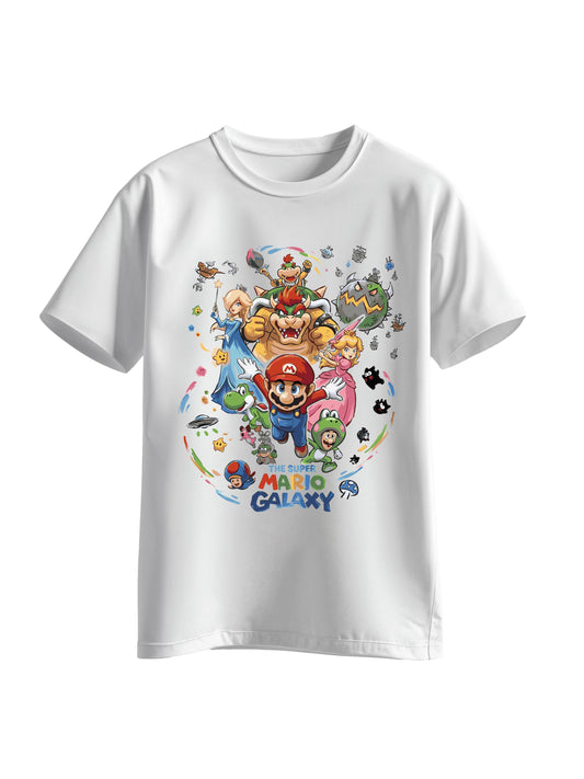 Camiseta Diseño Mario Galaxy
