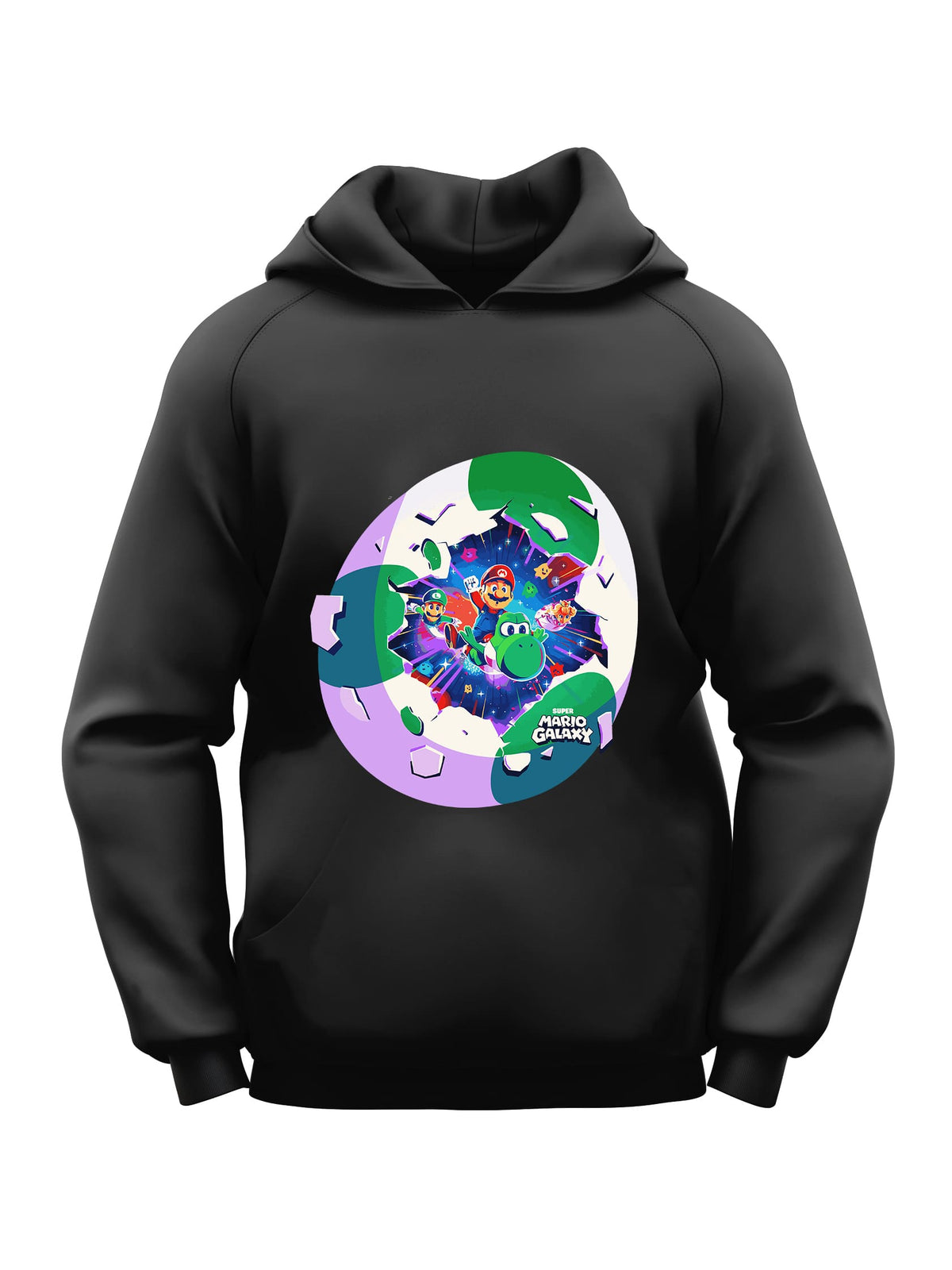 Hoodie Diseño Mario Galaxy Egg
