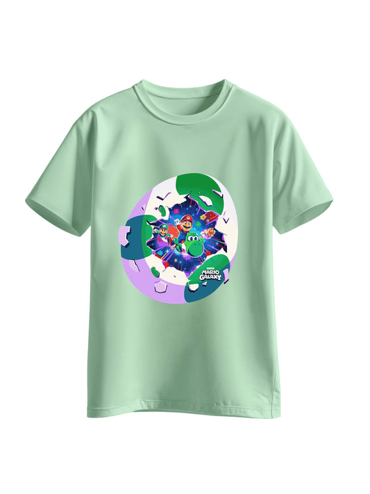 Camiseta Diseño Mario Galaxy