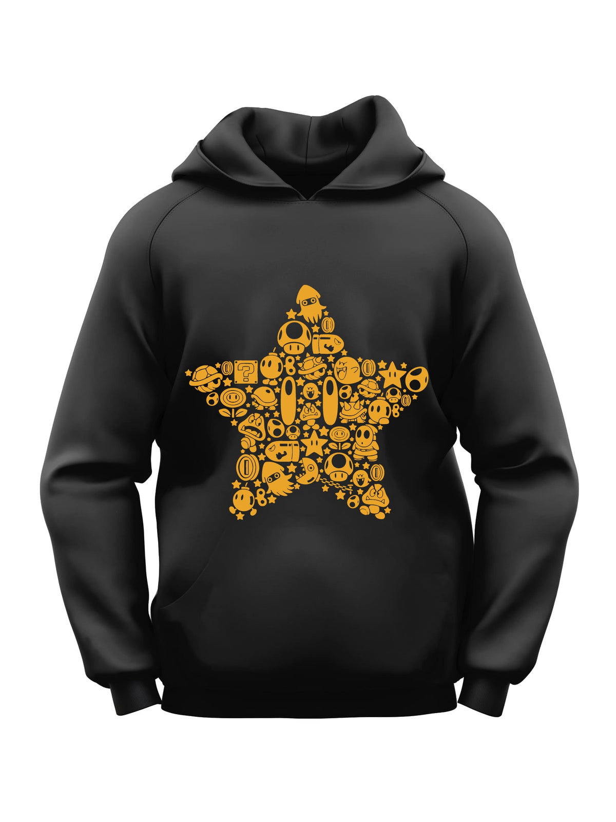 Hoodie Diseño Mario Star