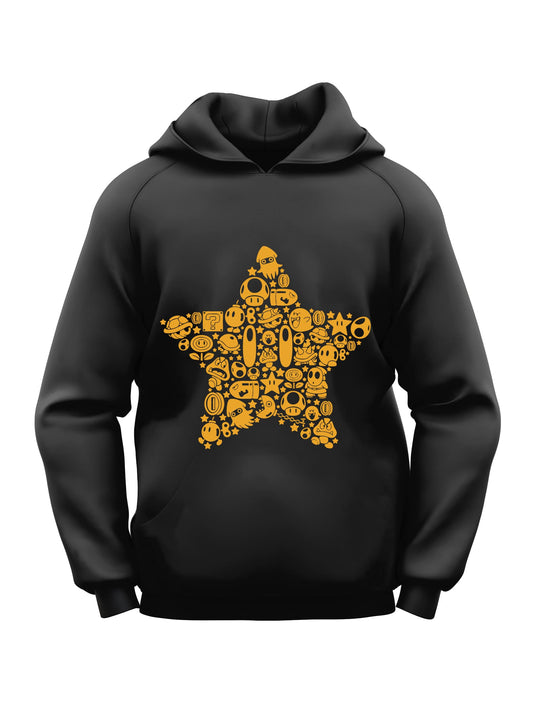 Hoodie Diseño Mario Star