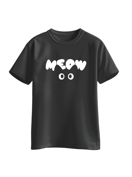 Camiseta Diseño Gato Meow