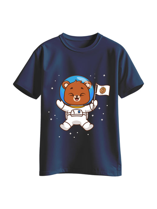 Camiseta Diseño Oso Astronauta