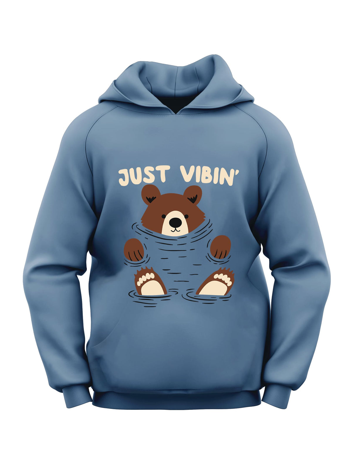 Hoodie Diseño Oso Vibing