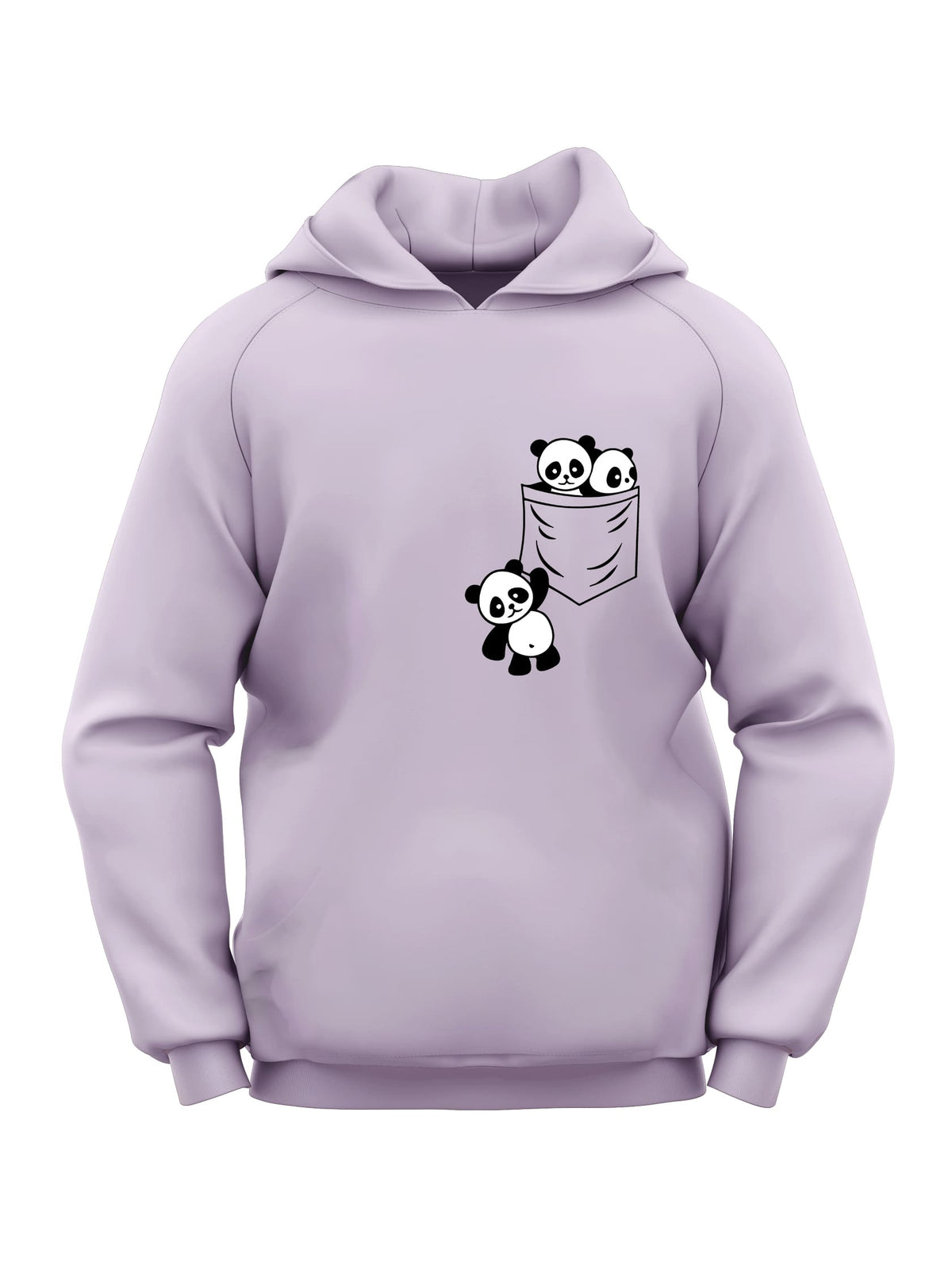 Hoodie Diseño Pandas Pocket
