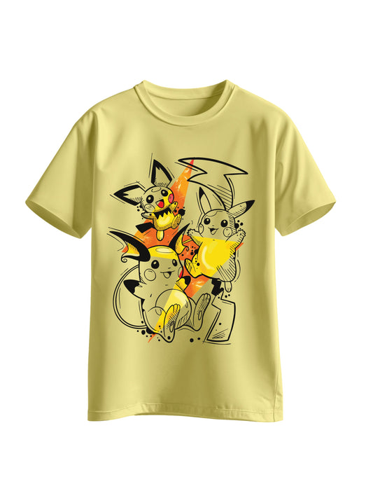 Camiseta Diseño Pikachu