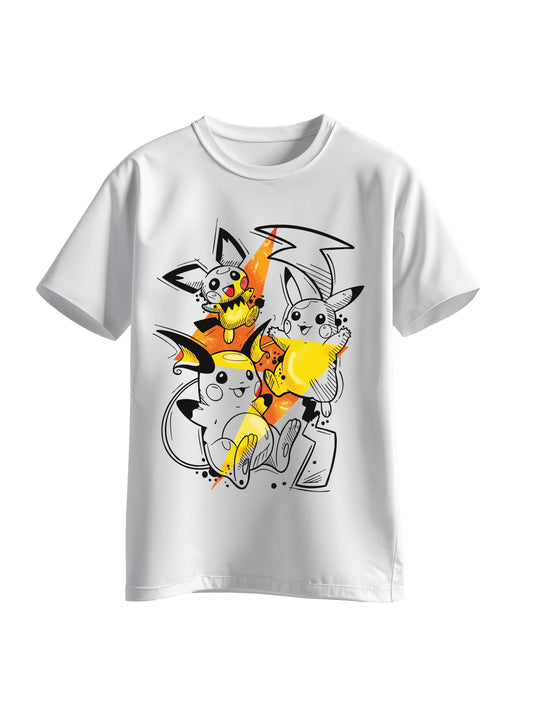 Camiseta Diseño Pikachu