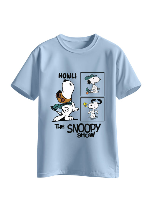 Camiseta Diseño Snoopy Howl