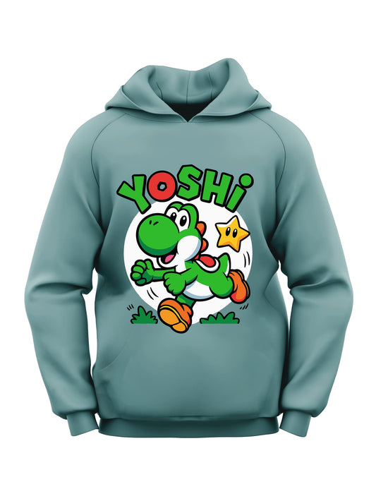 Hoodie Diseño Mario Yoshi